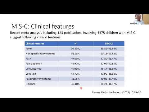 Video of ICMR Webinar on MIS-C in India: What we know?