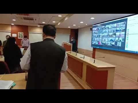 Video of Celebrated National Constitution Day at ICMR HQ on 26 November 2020