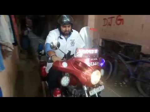 Video of MissionDelhi Bikes Narrow Streets